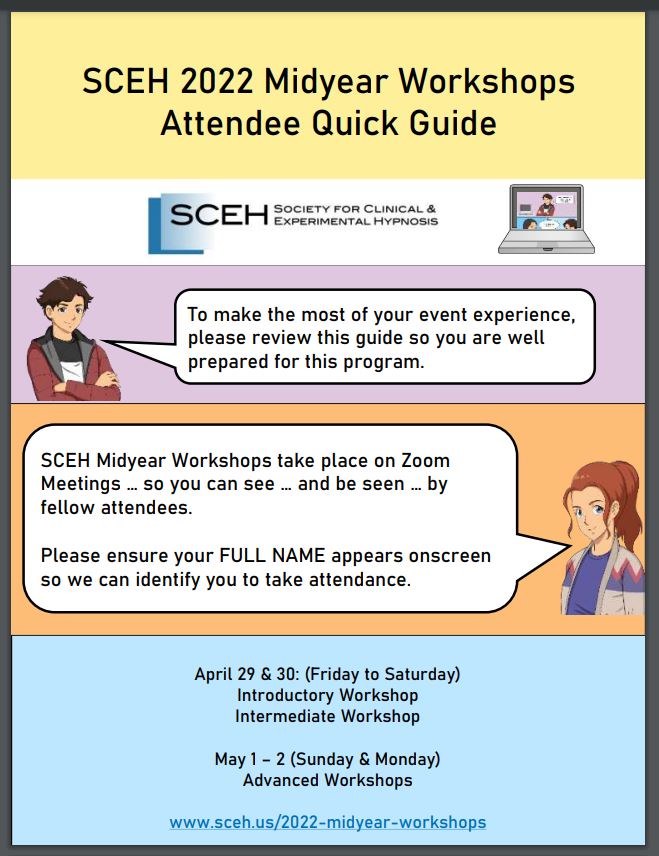 SCEH Midyear Attendee Quick Guide